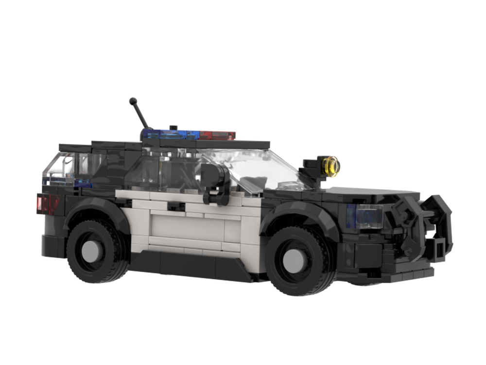 Lego 2020 Ford Police Interceptor Utility (black and white)