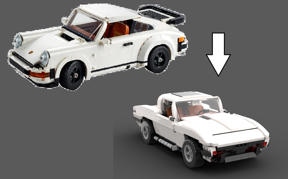 Lego 10295 Corvette C2 63'