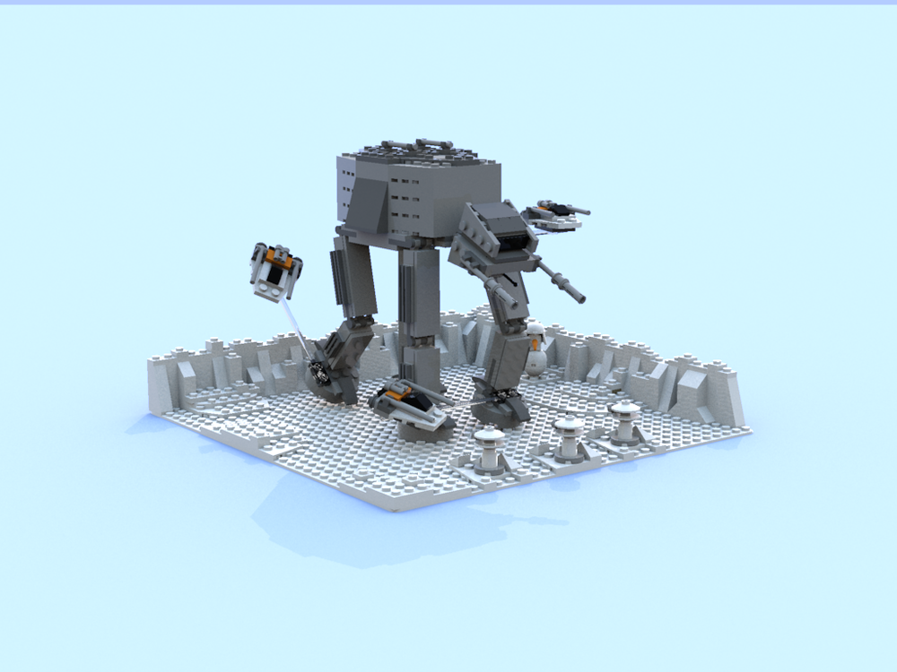 Lego 32x Hoth Battle
