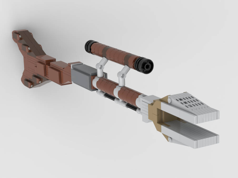 Lego Amban phase-pulse blaster: for Din Djarin Megafigure