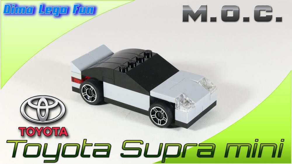 Lego Toyota Supra mini