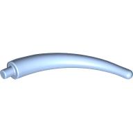 Lego Animal Body Part / Plant, Tail / Claw / Horn / Branch / Tentacle, End Section / Bright Light Blue