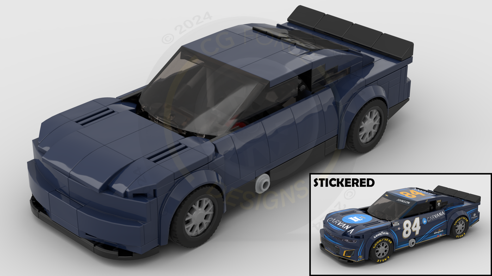 Lego Nascar 2023 LMC Johnson