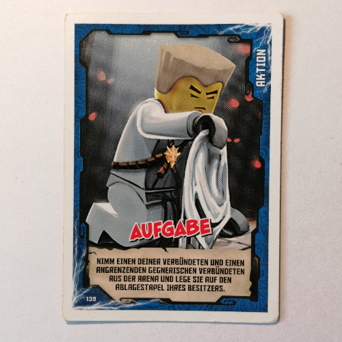 Lego Trading Card, Ninjago Game Series 1 [German] - 139 Aufgabe