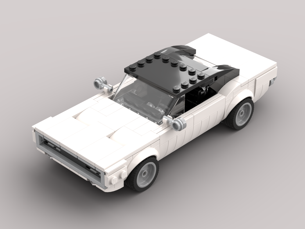Lego '68 white Charger