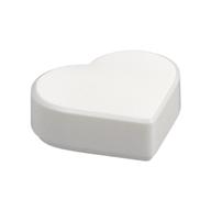 Lego Tile 1 x 1 Heart / White