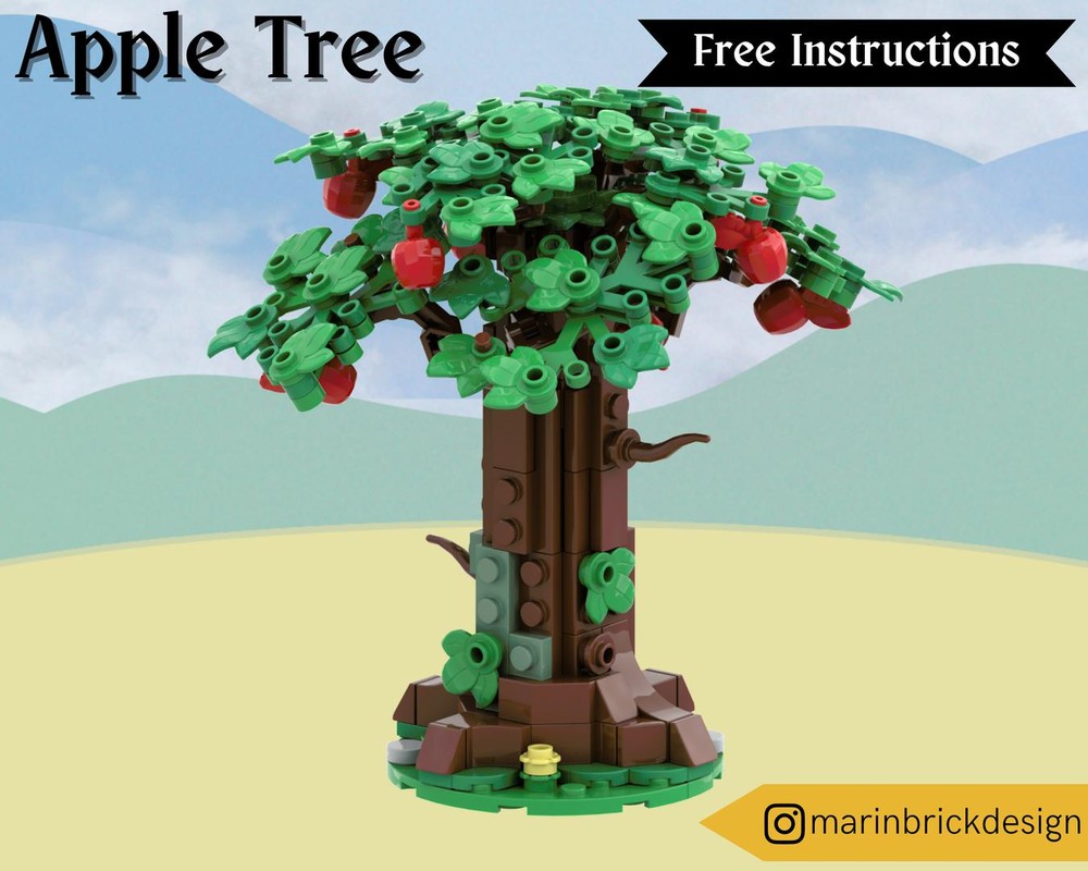 Lego Apple Tree - Lego Moc