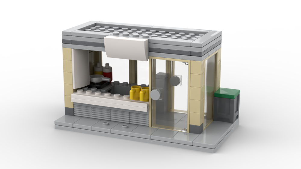 Lego Burger Kiosk