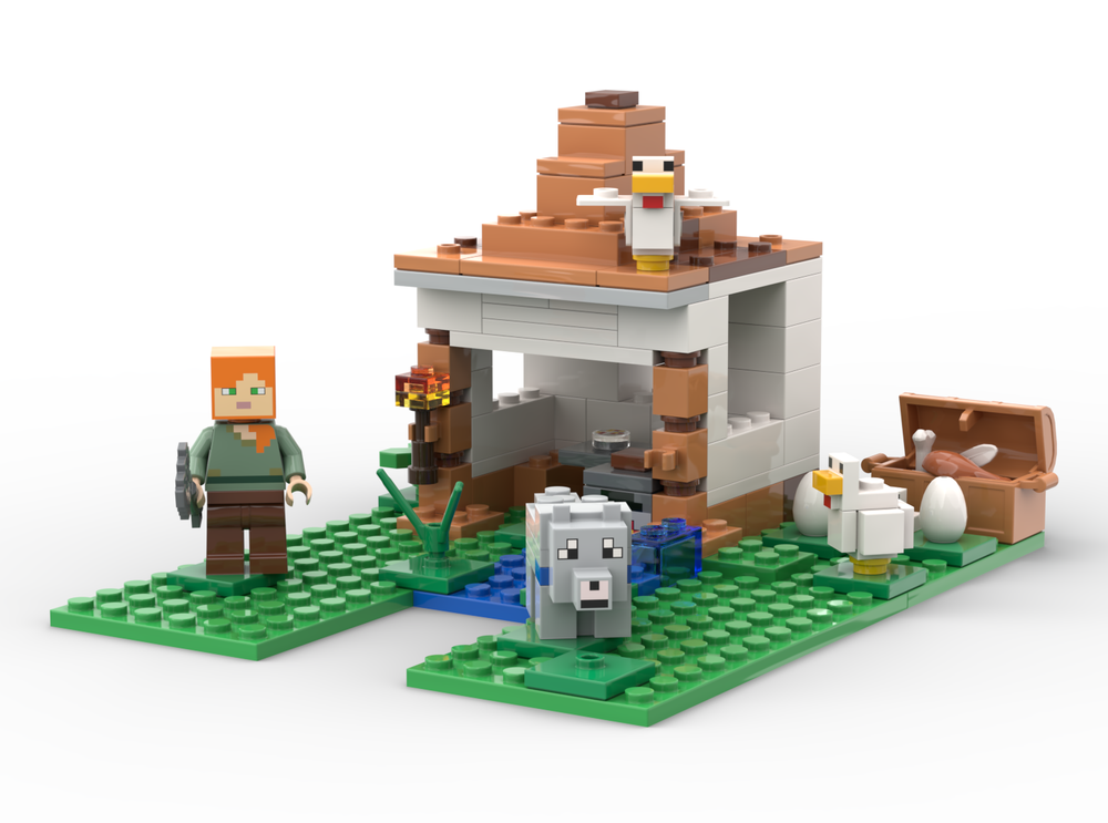 Lego Chicken shed