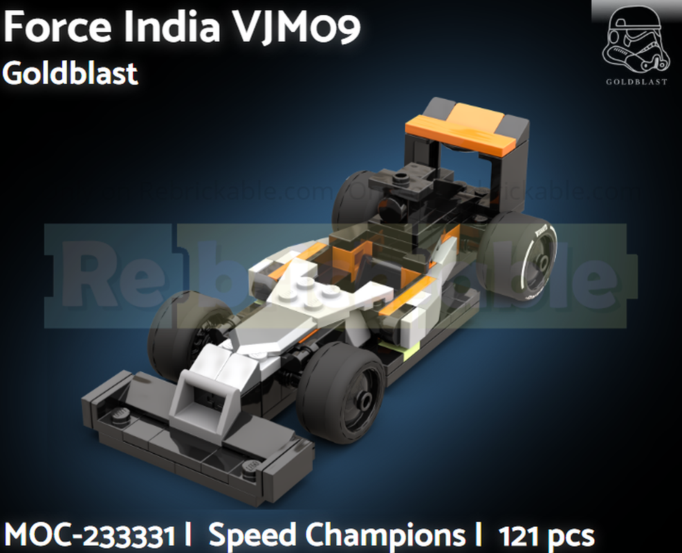 Lego Force India VJM09