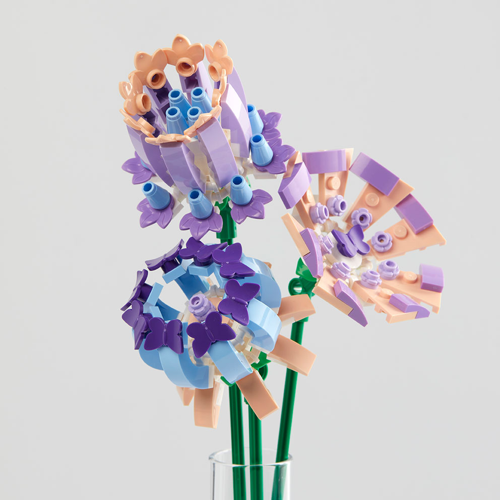 Lego Purple Butterflies Flower Pack
