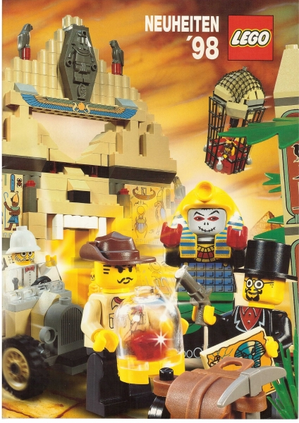 Lego 1998 Dealer Catalog German Novelties Jan. - Apr. (926.137-D)