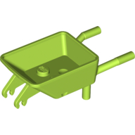 Lego Equipment Wheelbarrow / Lime
