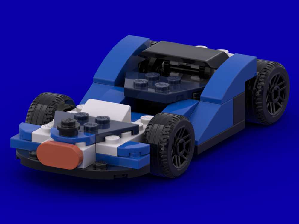 Lego Bugatti-Style Hypercar