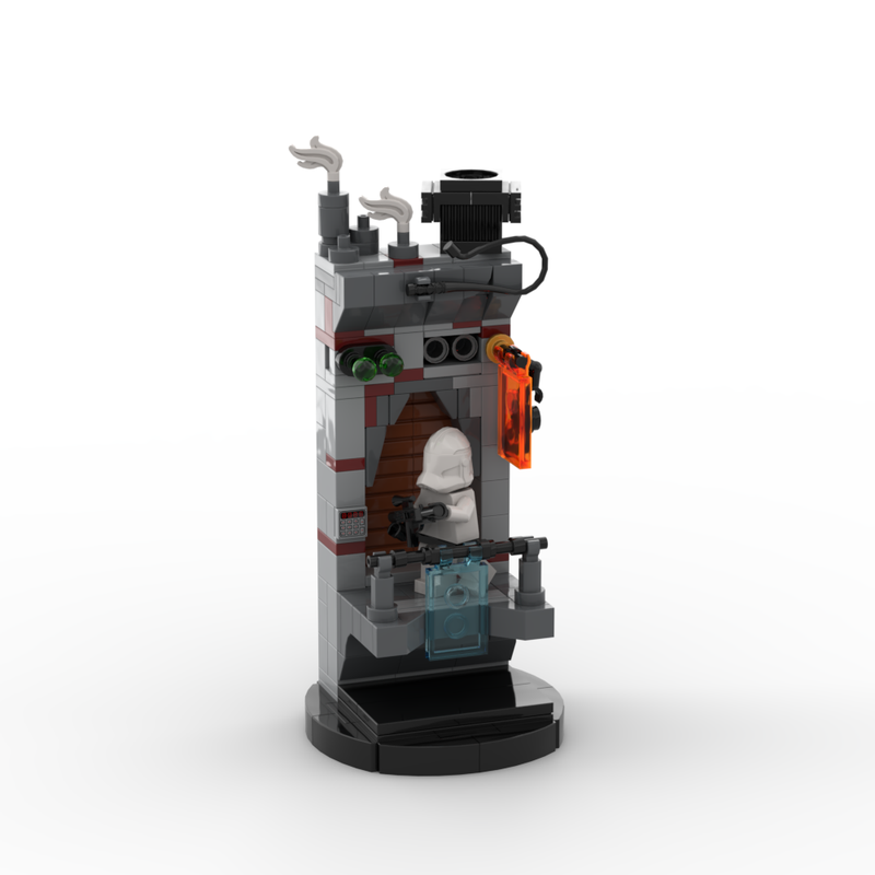 Lego Coruscant Patrol Diorama