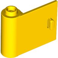 Lego Door 1 x 3 x 2 Left - Open Between Top and Bottom Hinge / Yellow