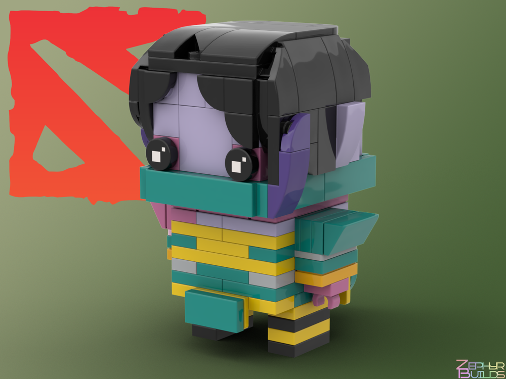 Lego DOTA 2 Templar Assassin Brickheadz
