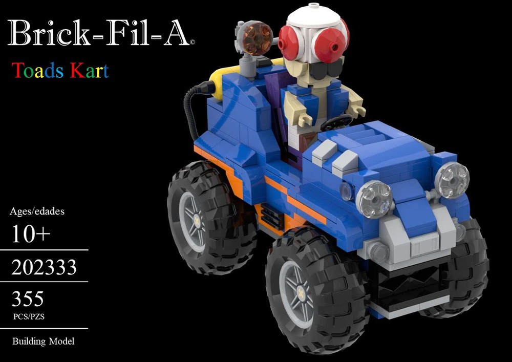 Lego Toad's Kart