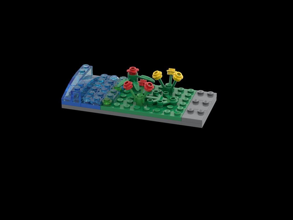 Lego Water and Flowers
