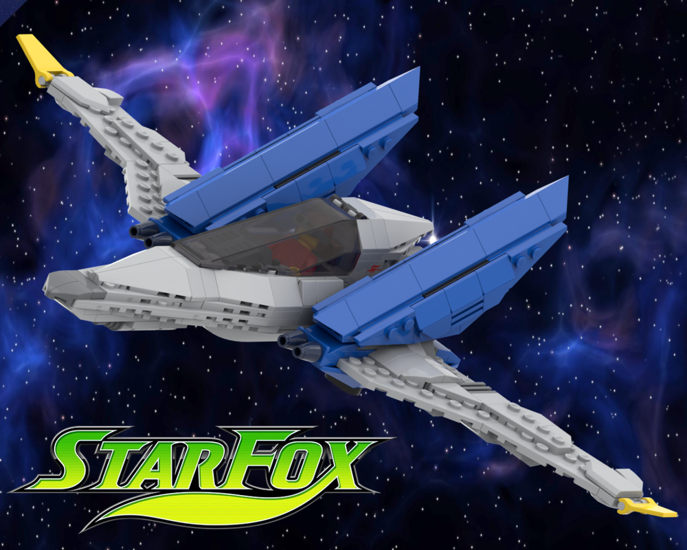 Lego Arwing - Star Fox