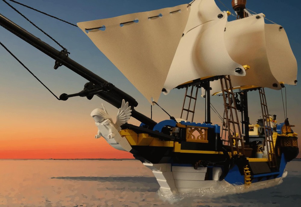 Lego Bluecoat Merchant Ship