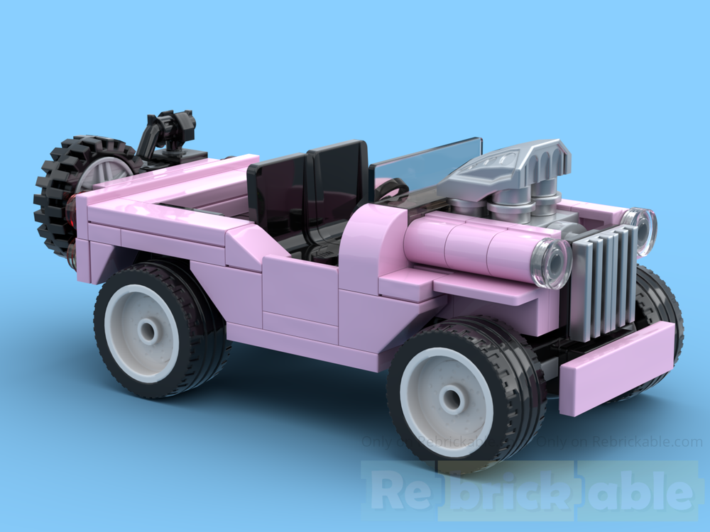 Lego Winona, bright pink version