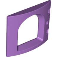 Lego Duplo Door / Window, Castle / Medium Lavender