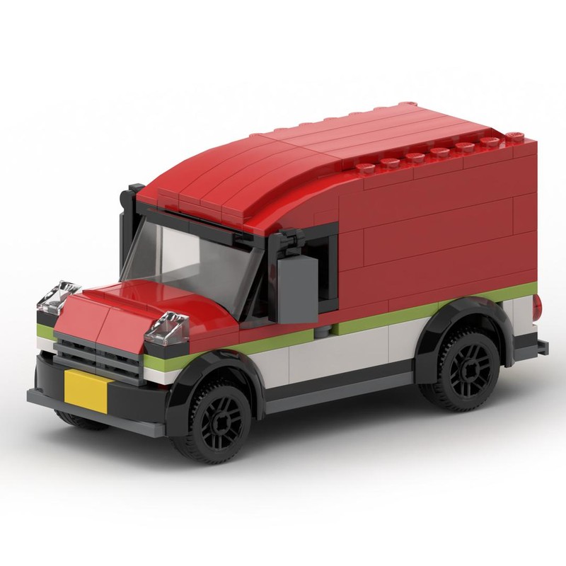 Lego City delivery van