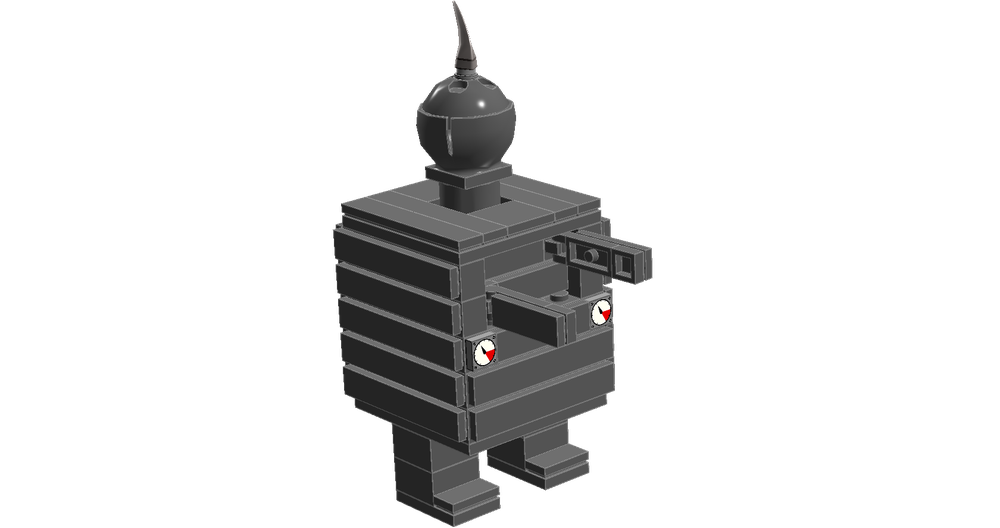 Lego Doctor Who Quark Robot Mech Enforcer