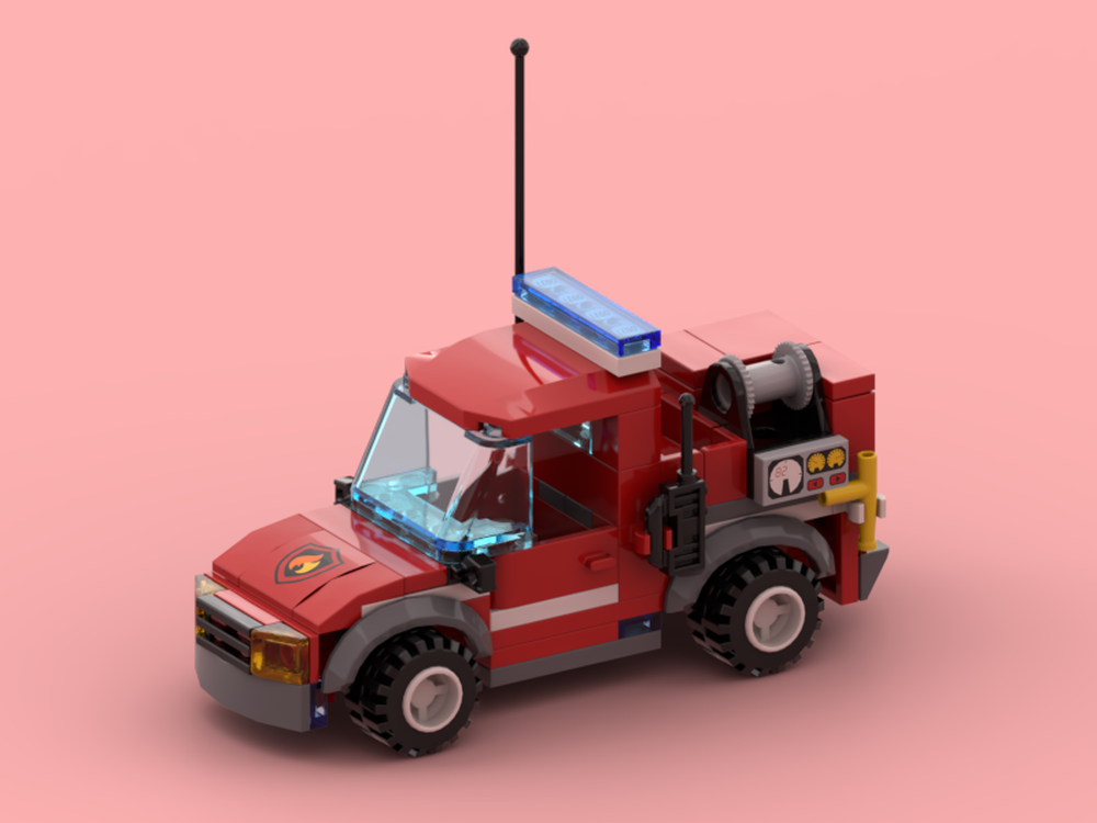 Lego Fire Utility / Brush Truck
