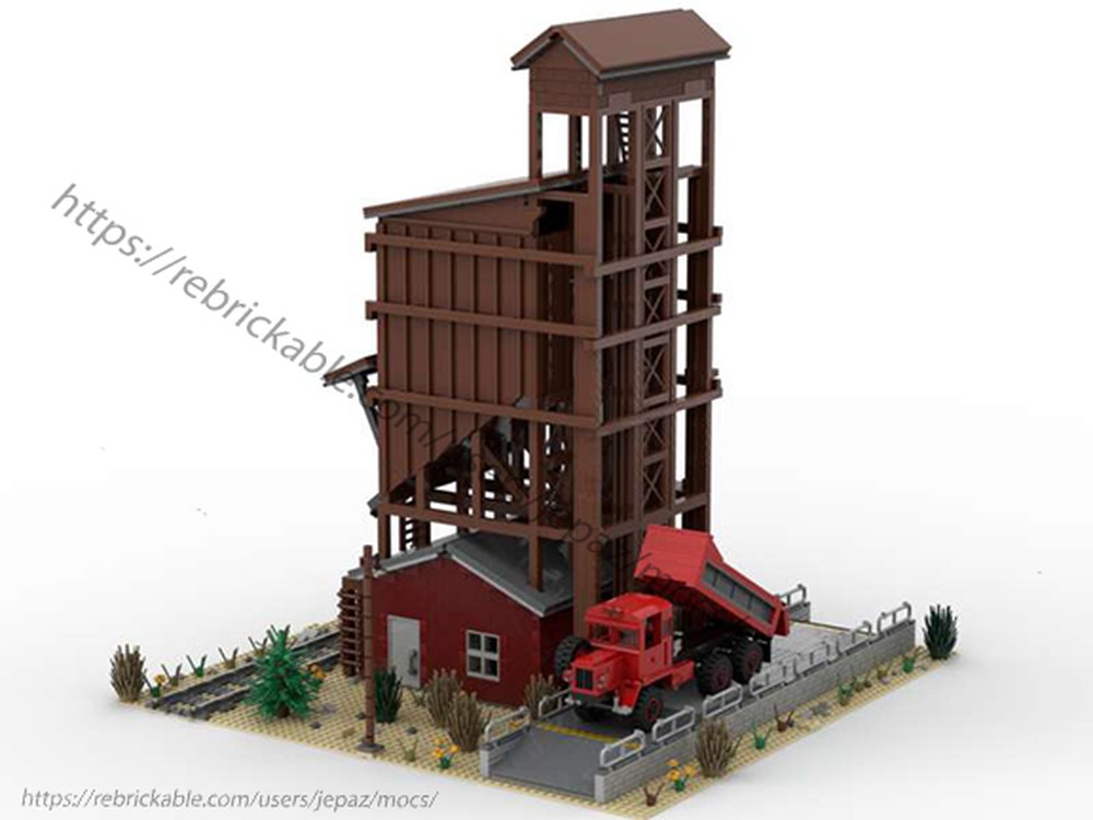 Lego Small Wood Coaling Tower