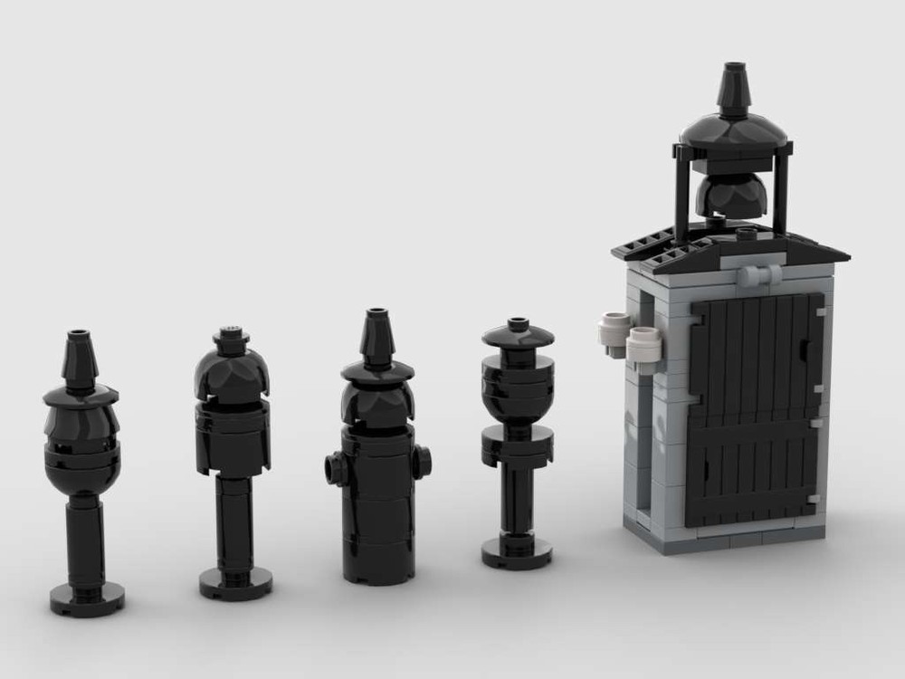Lego railway bell - Eisenbahn Läutewerk