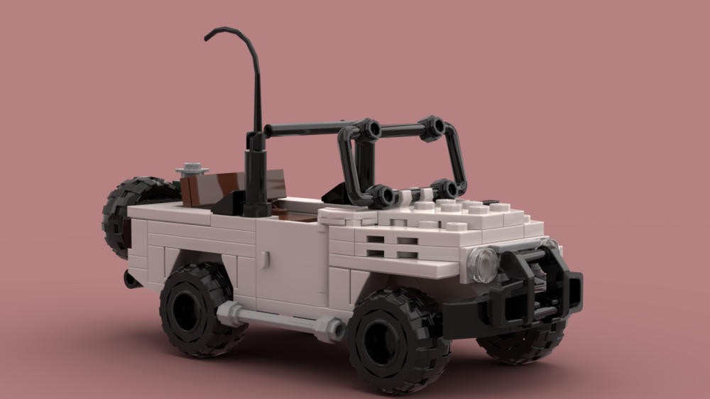 Lego UNCHARTED 4 Toyota FJ40