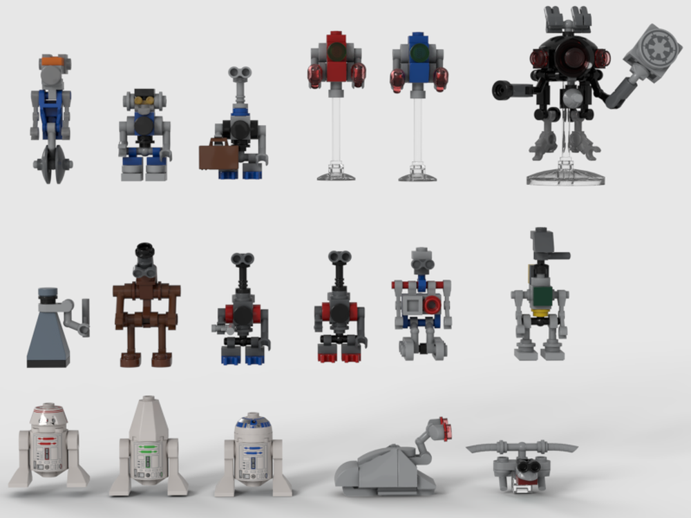 Lego Star Tours Character Drop: