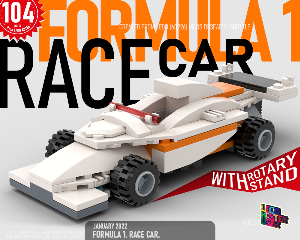 Lego Formula 1. Race Car