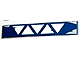 Lego Tile 1 x 6 with SW Vulture Droid Triangles Pattern 2 (Sticker) - Sets 7256 / 7283 / Dark Blue