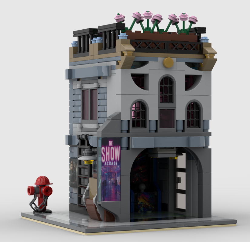 Lego The Show Arcade and Apartment - CMF Dwelling