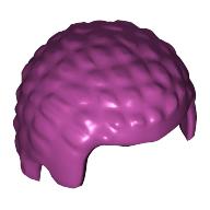 Lego Hair Coiled Texture [Plain] / Magenta
