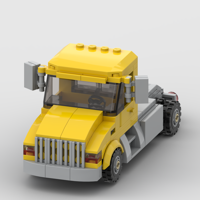 Lego Day cab semi truck