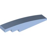 Lego Brick Curved 1 x 6 / Bright Light Blue