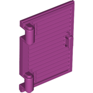Lego Window 1 x 2 x 3 Shutter with Hinges and Handle / Magenta