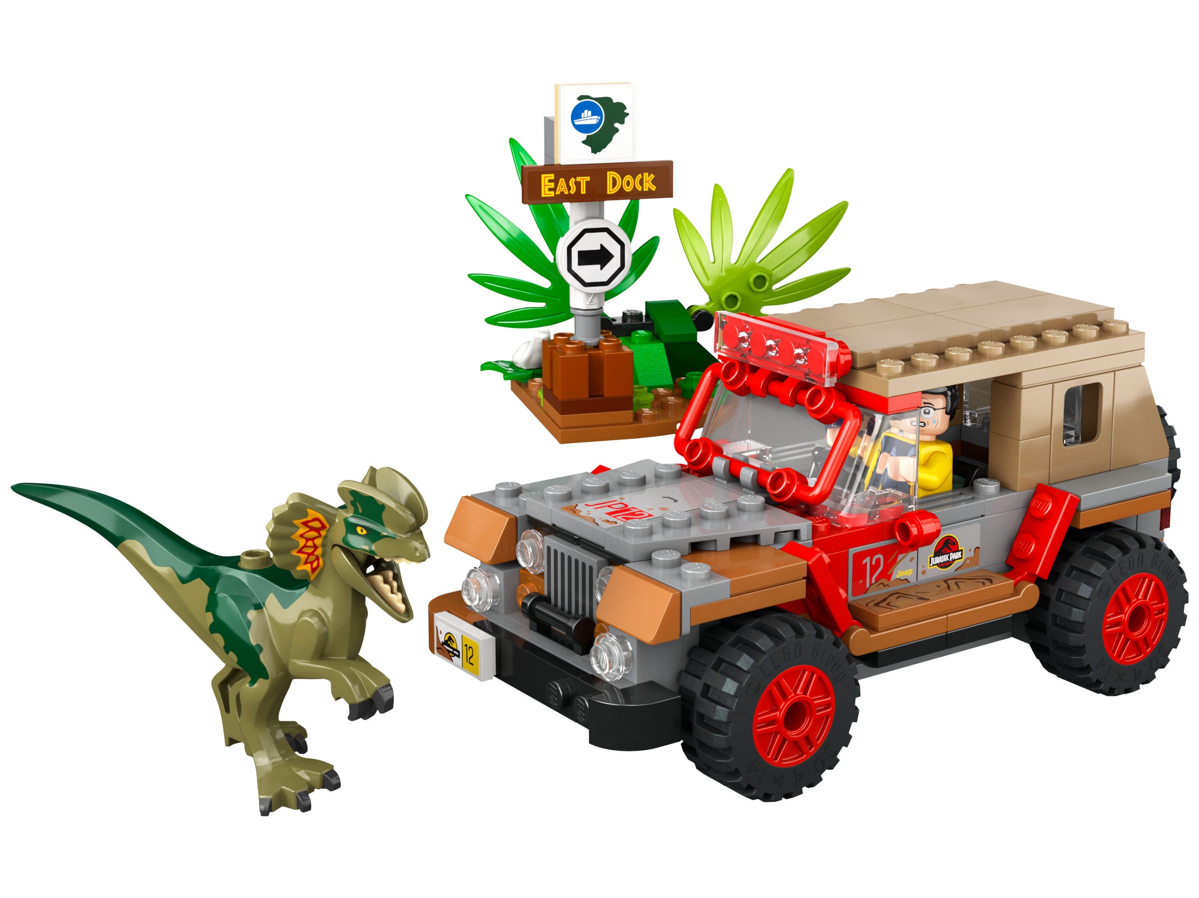 Lego Dilophosaurus Ambush