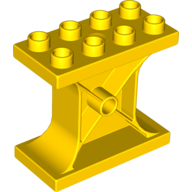 Lego Duplo Support Brick 2 x 4 x 3 / Yellow