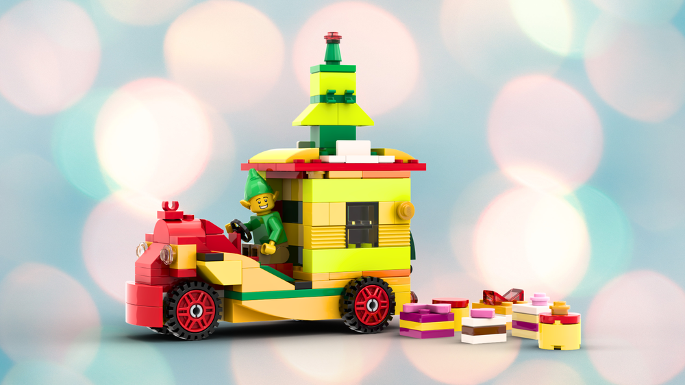 Lego 11014 Santa`s delivery truck