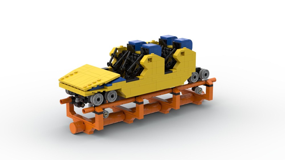 Lego Carrowinds Flying Cobra Train