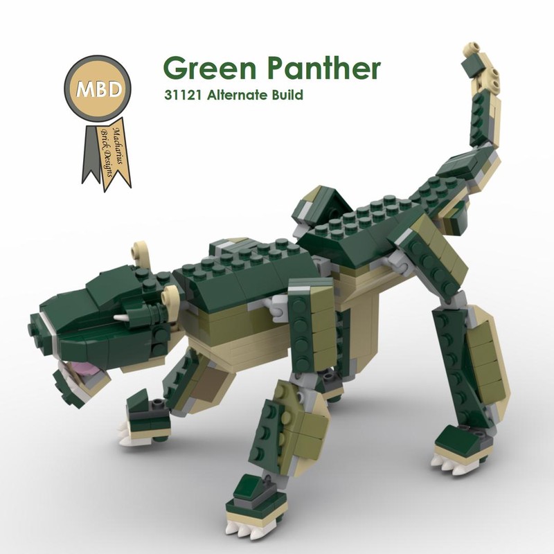 Lego Green Panther , 31121 Alternate Build