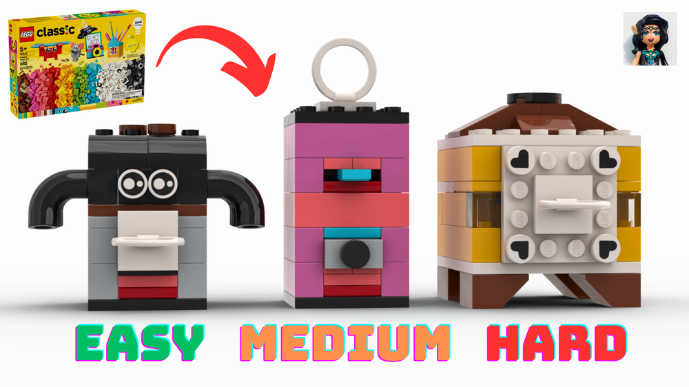 Lego 11042 3 Safes