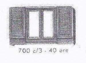 Lego Individual 1 x 6 x 3 Shutter Window (with glass)