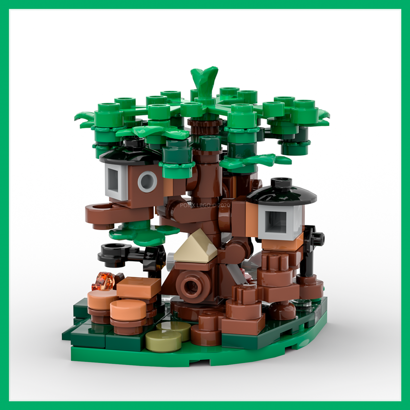 Lego Micro Tree House