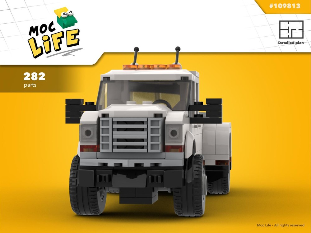 Lego Ford F-250 quad cab dually